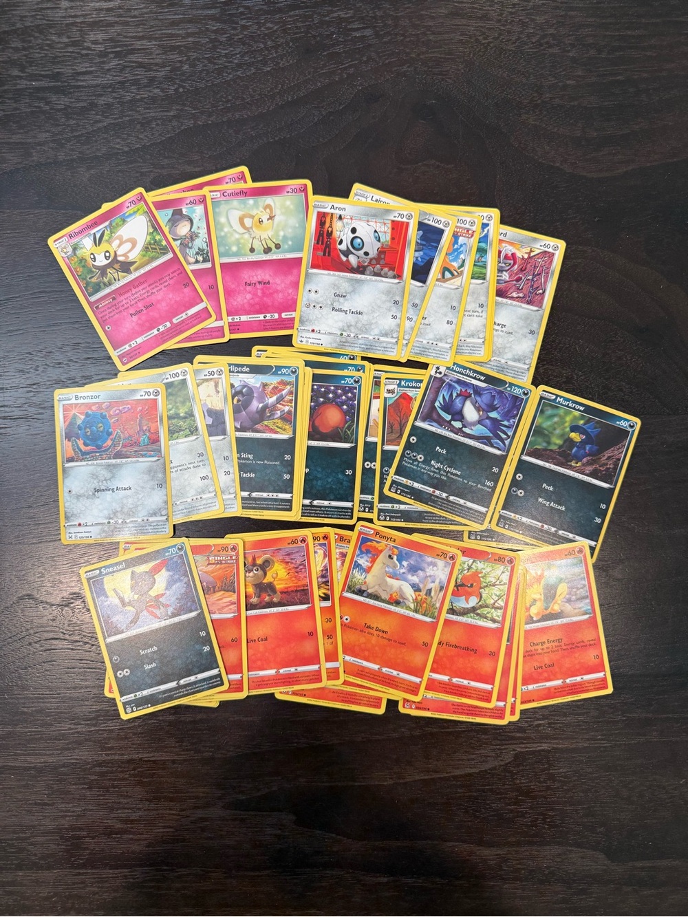 Pokémon TCG 836 Card HUGE Lot + 4 Sealed Energy Packs Trainers & Pokémon